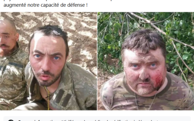 Non, ces militaires blancs n’ont pas été capturés par les FARDC à Rutshuru, mais plutôt par l’armée russe à Kharkiv