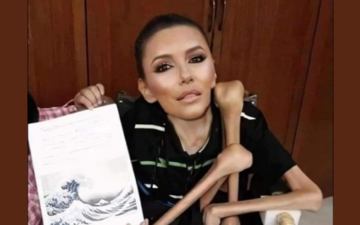 Attention, cette image de la célèbre actrice américaine Eva Longoria est un photomontage