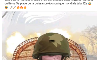 Faux, la France n’a pas régressé jusqu’à la 12ᵉ place de la puissance économique mondiale