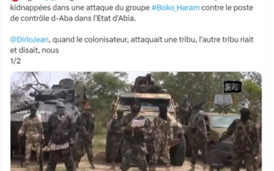 FAUX : Cette image ne montre pas l’attaque de Boko Haram contre un poste de contrôle au Nigéria en 2024