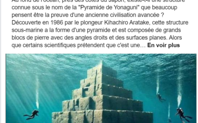 Attention, cette image prétendue être le pyramide de Yonaguni est le produit de l’intelligence Artificielle