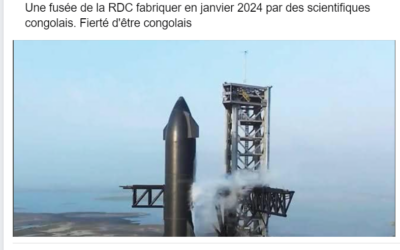 Non, cette fusée Starship de SpaceX n’est pas congolaise ni construite par les ingénieurs congolais