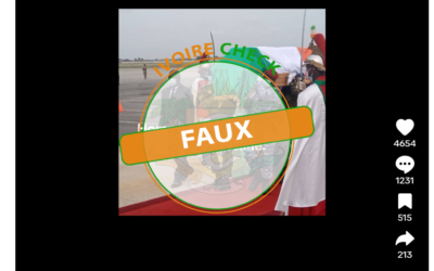 Faux : cette image ne montre pas une cérémonie funéraire en l’honneur du Président ivoirien Alassane Ouattara